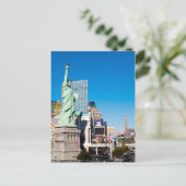 New York in Las Vegas op straat Briefkaart (Staand voorkant)