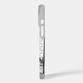 New york in zwart-wit Case-Mate iPhone case (Achterkant / Links)