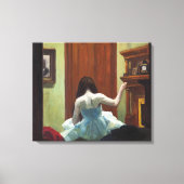 New York Interieur | Edward Hopper | Canvas Afdruk (Voorkant)