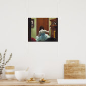 New York Interieur | Edward Hopper | Poster (Keuken)