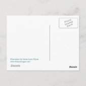 New York Interstate Map Briefkaart (Achterkant)