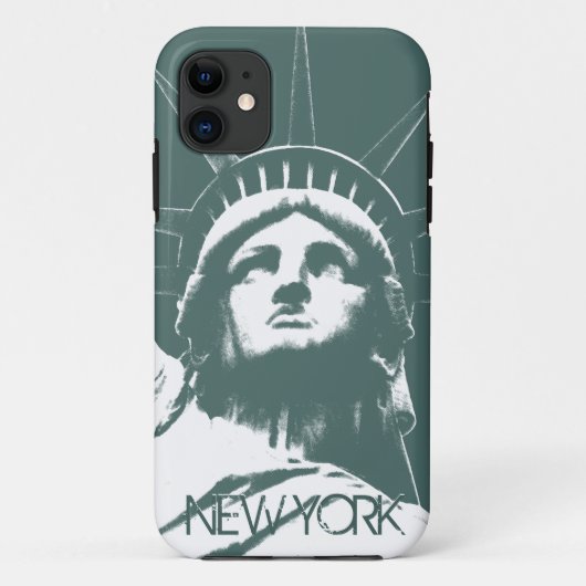 New York iPhone 5 Hoesje New York City Souvenirs (Achterkant)