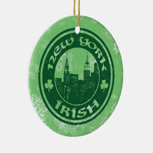 New York Irish American KerstTree Ornament (Rechts)