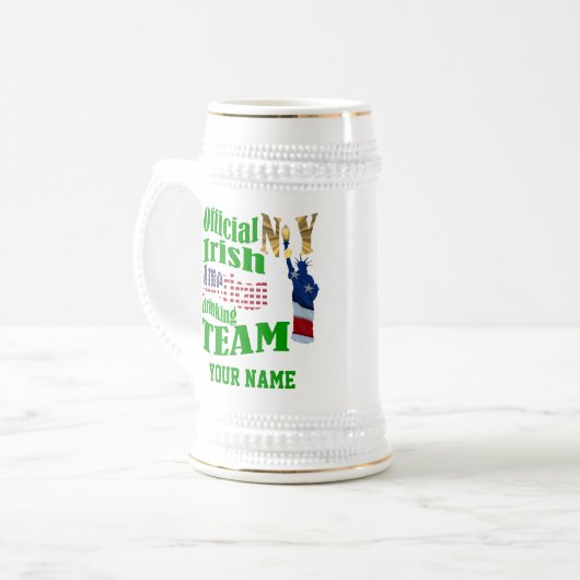 New York Irish American St. Patrick's Bierpul (Voorkant links)