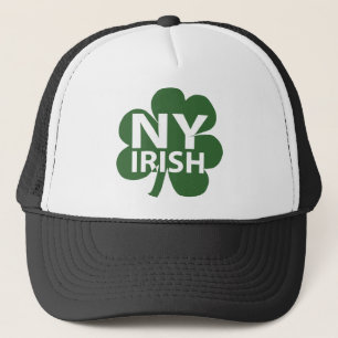 New York Irish Shamrock Trucker Hat Trucker Pet