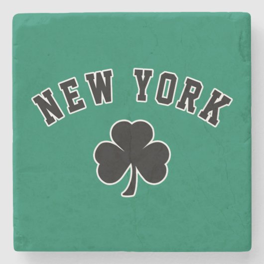 New York Irish Stenen Onderzetter (Voorkant)