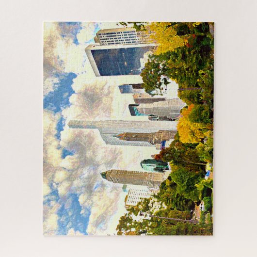 New York is het beste Central Park. Legpuzzel (Verticaal)