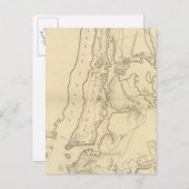 New York Island, deel van Long Island Briefkaart (Voorkant / Achterkant)