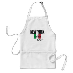 New York Italiaanse Chef Standaard Schort