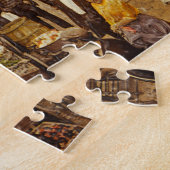 New York... jaren voorbij rond 1891. Legpuzzel (Zijkant)