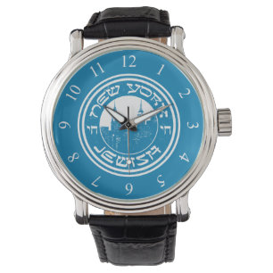 New York Jewish American Watch Horloge