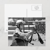 New York Jockey "Manuel Franco" Briefkaart (Voorkant / Achterkant)