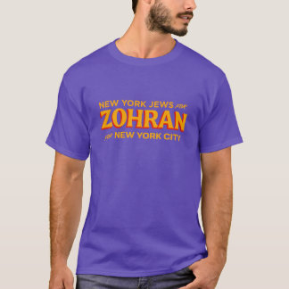 New York Joden voor Zohran Voor New York City grap T-shirt