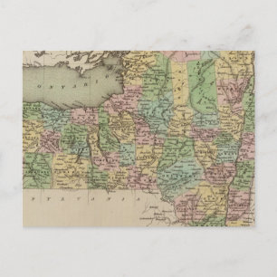 New York-kaart Briefkaart