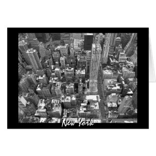 New York Kaart Cityscape New York Souvenir Kaart