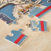 New York kaart puzzel (Zijkant)