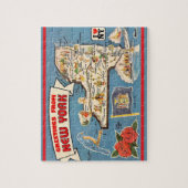 New York kaart puzzel Legpuzzel (Verticaal)