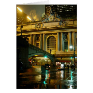 New York Kaart Souvenir Grand Central Station Kaar