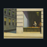 New York Kantoor Briefkaart<br><div class="desc">New York Kantoor van Edward Hopper © Bridgeman Afbeeldingen</div>
