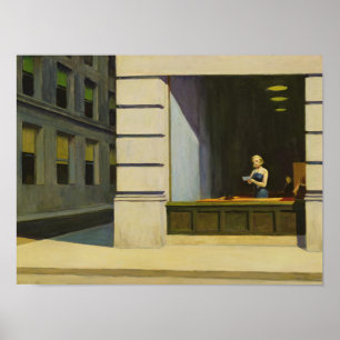 New York Kantoor Poster