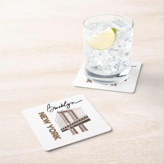 NEW YORK KARTONNEN ONDERZETTERS (Insitu)