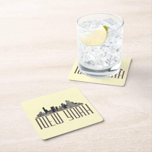 NEW YORK KARTONNEN ONDERZETTERS (Insitu)