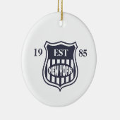 New York Keramisch Ornament (Rechts)