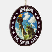 New York Keramisch Ornament (Rechts)