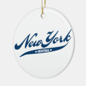 New York Keramisch Ornament (Links)