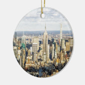 New York Keramisch Ornament (Links)