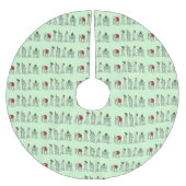 New York Kerstmis NYC Landmarks Architecture Kerstboom Rok (Voorkant)