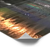 New York Kerstmis NYC Rockefeller Center Tree Poster (Hoek)