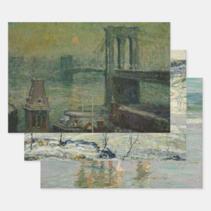 New York (Klassieke NYC) selectie Inpakpapier Vel