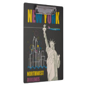 New York-klembord Klembord (Rechts)