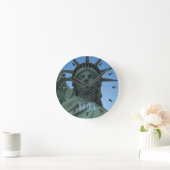 New York Klock Statue of Liberty Wall Clock Ronde Klok (Huis)