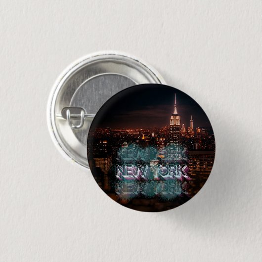 New York knop Ronde Button 3,2 Cm (Voorkant /achterkant)