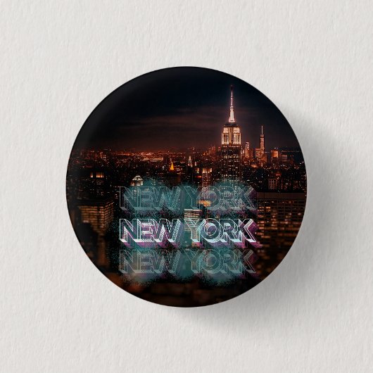 New York knop Ronde Button 3,2 Cm (Voorkant)