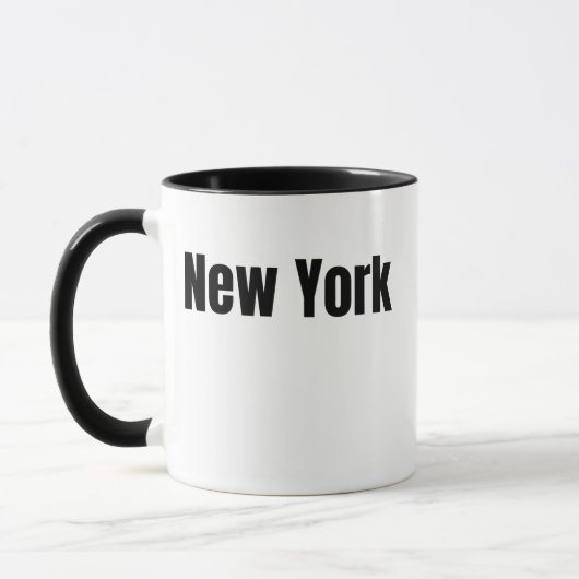 New York koffie Mok (Links)