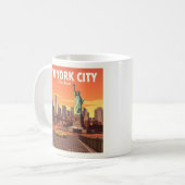 New York Koffiemok (Voorkant links)