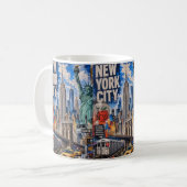 New York Koffiemok (Voorkant links)