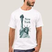 New York Lady Liberty T-shirt (Voorkant)