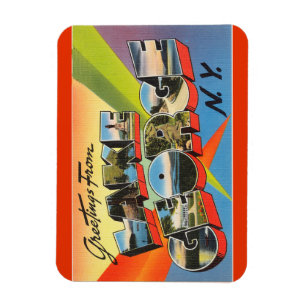 New York, Lake George Magnet Magneet