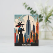 New York: Land van eindeloze mogelijkheden Briefkaart (Staand voorkant)