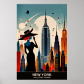 New York: Land van eindeloze mogelijkheden Poster (Voorkant)