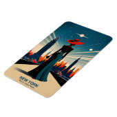 New York: Land van natuurlijke wonderen flexibel Magneet (Linkerzijde)