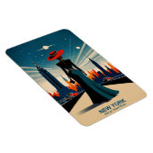 New York: Land van natuurlijke wonderen flexibel Magneet (Rechterzijde)