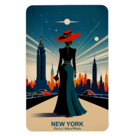 New York: Land van natuurlijke wonderen flexibel Magneet