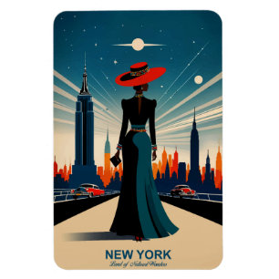 New York: Land van natuurlijke wonderen flexibel Magneet