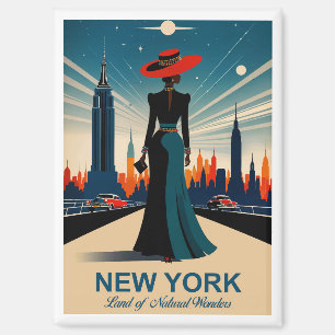 New York: Land van Natuurlijke Wonderen Magneet
