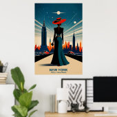 New York: Land van Natuurwonderen Poster (Thuiskantoor)
